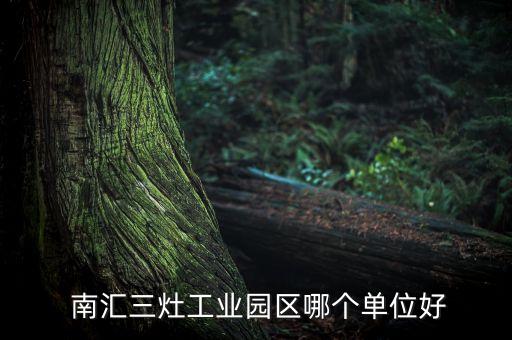  南匯三灶工業(yè)園區(qū)哪個(gè)單位好