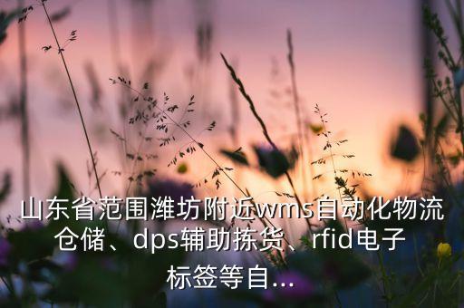 山東省范圍濰坊附近wms自動化物流倉儲、dps輔助揀貨、rfid電子標簽等自...