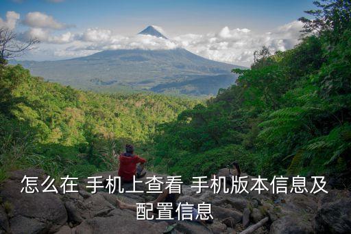 怎么在 手機上查看 手機版本信息及配置信息