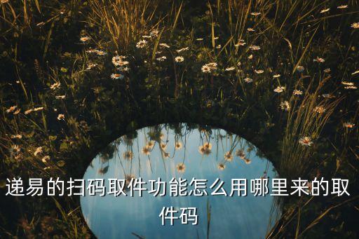 遞易的掃碼取件功能怎么用哪里來的取件碼
