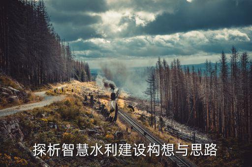 探析智慧水利建設(shè)構(gòu)想與思路