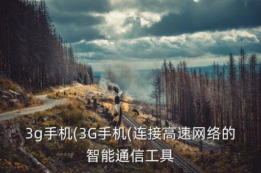 3g手機(jī)(3G手機(jī)(連接高速網(wǎng)絡(luò)的智能通信工具