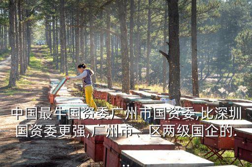中國最牛國資委廣州市國資委,比深圳國資委更強,廣州市、區(qū)兩級國企的...