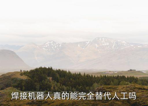 焊接機(jī)器人真的能完全替代人工嗎