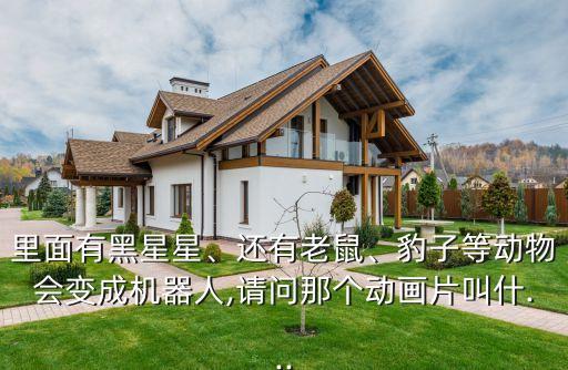 里面有黑星星、還有老鼠、豹子等動(dòng)物會(huì)變成機(jī)器人,請(qǐng)問(wèn)那個(gè)動(dòng)畫片叫什...