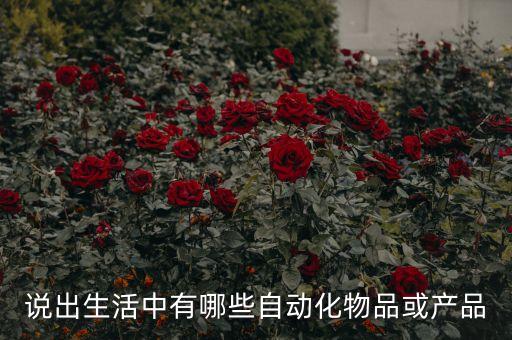 全自動化設(shè)備有哪些類型,工業(yè)自動化設(shè)備有哪些?