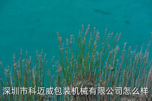 深圳市科邁威包裝機械有限公司怎么樣