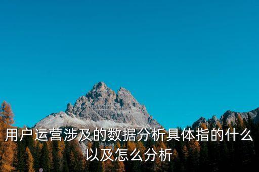 運(yùn)營(yíng)數(shù)據(jù)名詞解釋,數(shù)據(jù)運(yùn)營(yíng)有哪些注意事項(xiàng)?