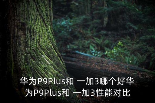 華為P9Plus和 一加3哪個(gè)好華為P9Plus和 一加3性能對(duì)比