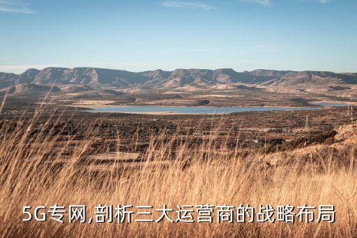 5G專網(wǎng),剖析三大運(yùn)營(yíng)商的戰(zhàn)略布局