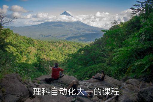 理科自動化大一的課程