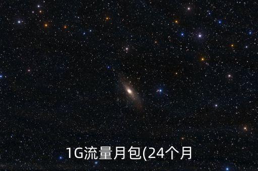 1G流量月包(24個月