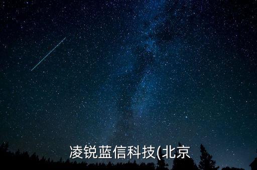 凌銳藍信,北京凌銳藍信科技有限公司法定代表人瑋瑋