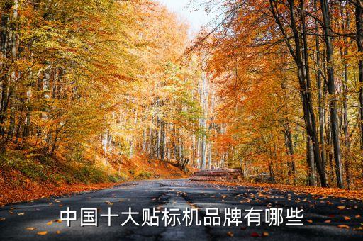 中國(guó)十大貼標(biāo)機(jī)品牌有哪些