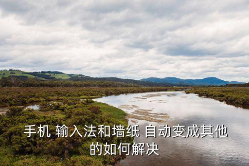  手機 輸入法和墻紙 自動變成其他的如何解決