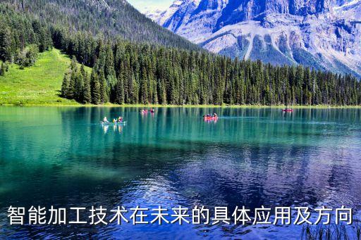 智能加工技術(shù)在未來的具體應(yīng)用及方向