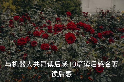 與機器人共舞讀后感10篇讀后感名著讀后感