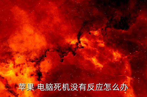 蘋果 電腦死機沒有反應怎么辦