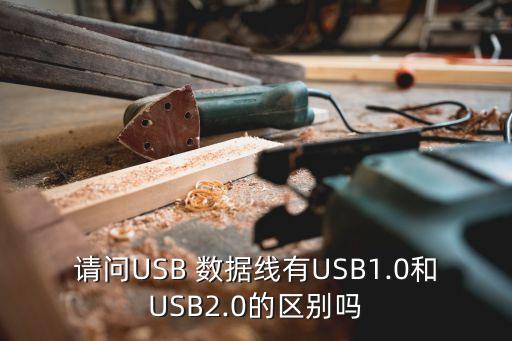 請問USB 數(shù)據(jù)線有USB1.0和USB2.0的區(qū)別嗎