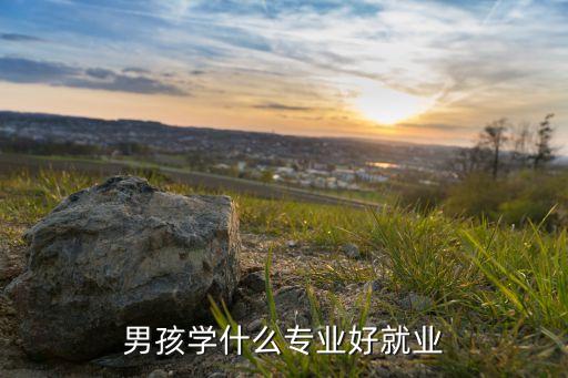 男孩學(xué)什么專業(yè)好就業(yè)