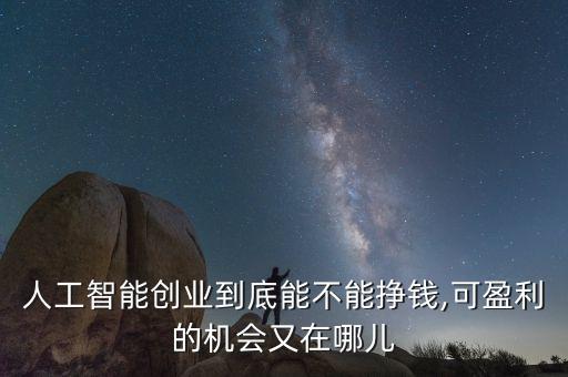 人工智能創(chuàng)業(yè)到底能不能掙錢,可盈利的機(jī)會(huì)又在哪兒