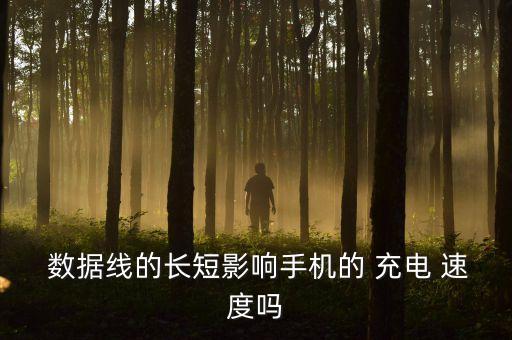  數(shù)據(jù)線的長短影響手機(jī)的 充電 速度嗎