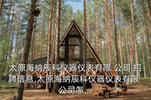 太原海納辰科儀器儀表有限 公司 招聘信息,太原海納辰科儀器儀表有限 公司怎...
