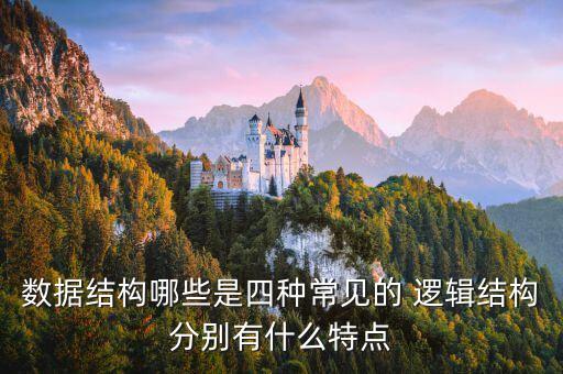 數(shù)據(jù)結(jié)構(gòu)哪些是四種常見(jiàn)的 邏輯結(jié)構(gòu)分別有什么特點(diǎn)
