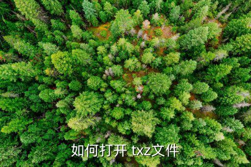如何打開 txz文件
