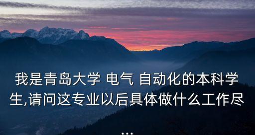 電氣自動(dòng)化 萬金油