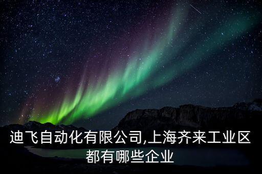上海迪飛自動(dòng)化有限公司,上海齊來(lái)工業(yè)區(qū)都有哪些企業(yè)?