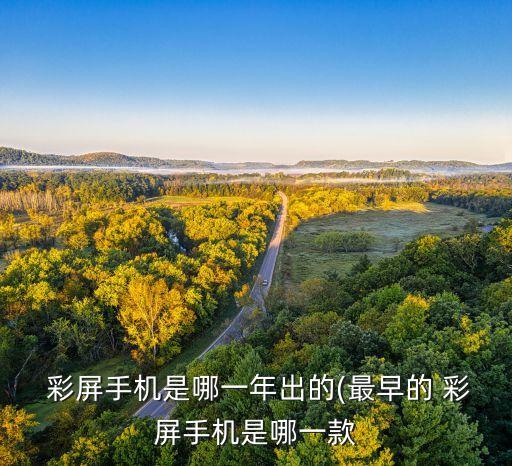  彩屏手機(jī)是哪一年出的(最早的 彩屏手機(jī)是哪一款