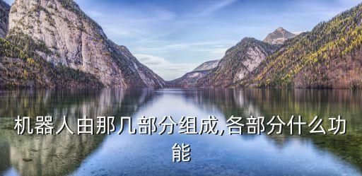機器人由那幾部分組成,各部分什么功能