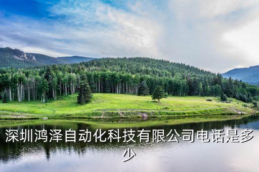 深圳市鴻方自動(dòng)化設(shè)備,中國做自動(dòng)化設(shè)備的大公司有哪些?