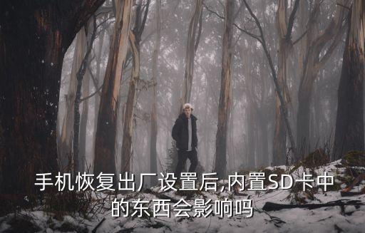  手機恢復出廠設置后,內置SD卡中的東西會影響嗎
