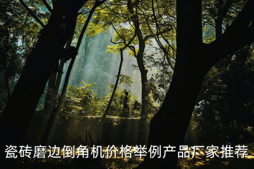 瓷磚磨邊倒角機(jī)價(jià)格舉例產(chǎn)品廠家推薦