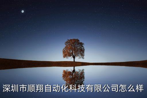 深圳市順翔自動(dòng)化科技有限公司怎么樣