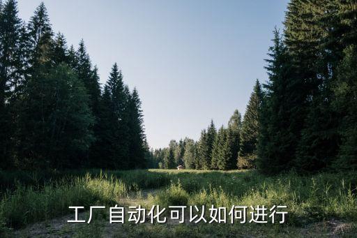 工廠自動(dòng)化可以如何進(jìn)行