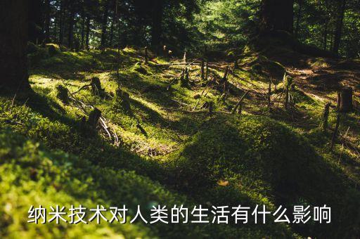 納米技術(shù)對人類的生活有什么影響