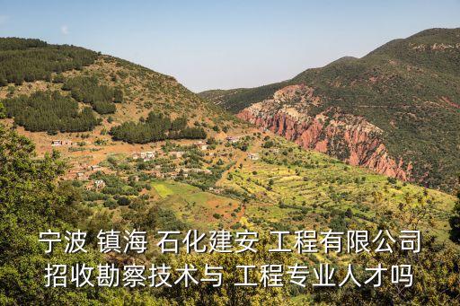 鎮(zhèn)海石化工程有限公司儀表自動化,鎮(zhèn)海建安石化工程有限公司怎么樣