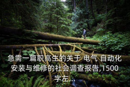 電氣自動化全球競爭分析