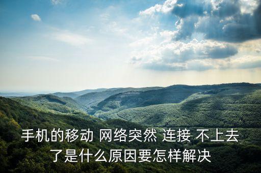 無法使用移動(dòng)數(shù)據(jù)連接網(wǎng)絡(luò)連接網(wǎng)絡(luò)連接不上怎么辦