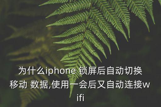 蘋果鎖屏蜂窩數(shù)據(jù),iphone14鎖屏后蜂窩數(shù)據(jù)斷開