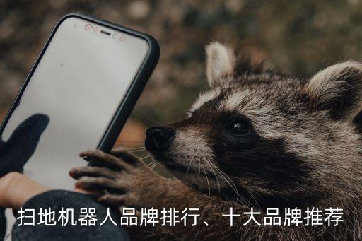 掃地機(jī)器人品牌排行、十大品牌推薦