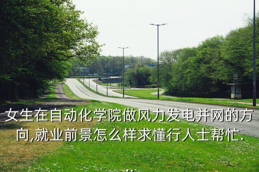 風(fēng)電自動(dòng)化專(zhuān)業(yè),電力系統(tǒng)自動(dòng)化技術(shù)專(zhuān)業(yè)是什么?