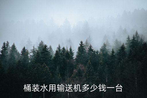 桶裝水用輸送機(jī)多少錢一臺(tái)