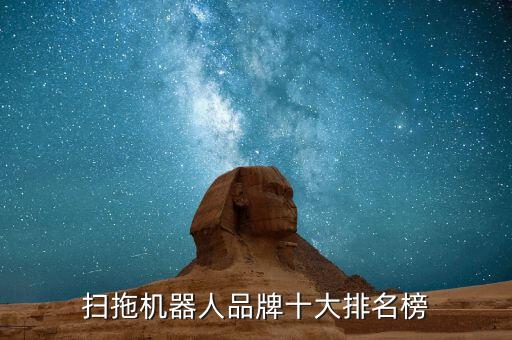 掃拖機(jī)器人品牌十大排名榜