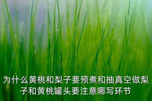 黃桃罐頭設(shè)備自動(dòng)化,自制黃桃罐頭做多長(zhǎng)時(shí)間?煮一煮就行