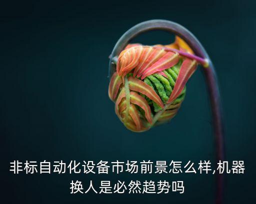 非標(biāo)自動(dòng)化設(shè)備市場(chǎng)前景怎么樣,機(jī)器換人是必然趨勢(shì)嗎