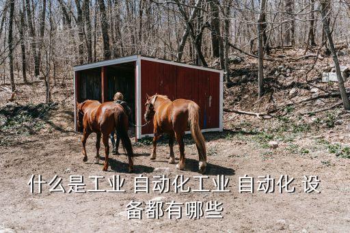 自動化中常見設備包括,常見的自動化設備有哪些